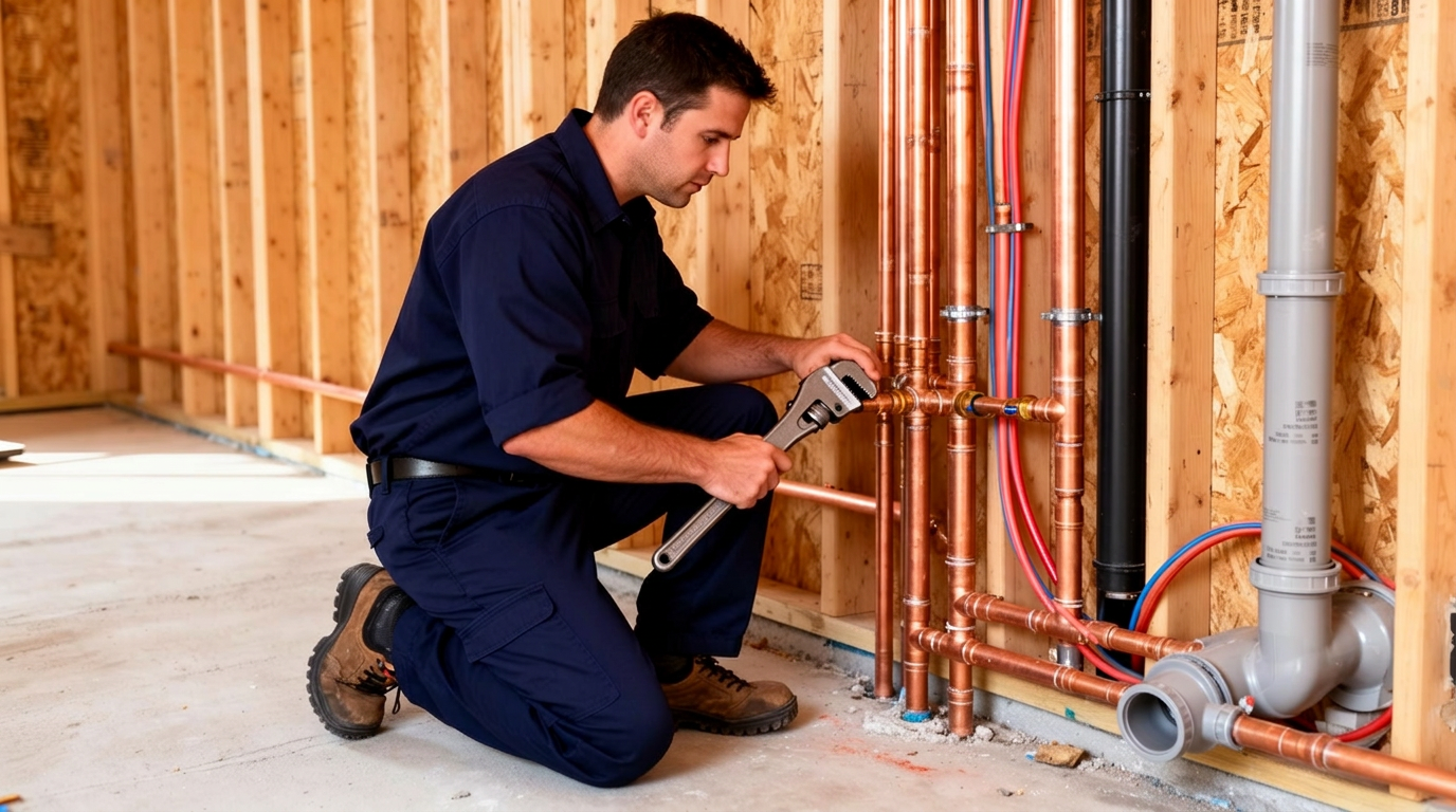 Home Builders Plumbing service by licensed plumber in Toronto and GTA