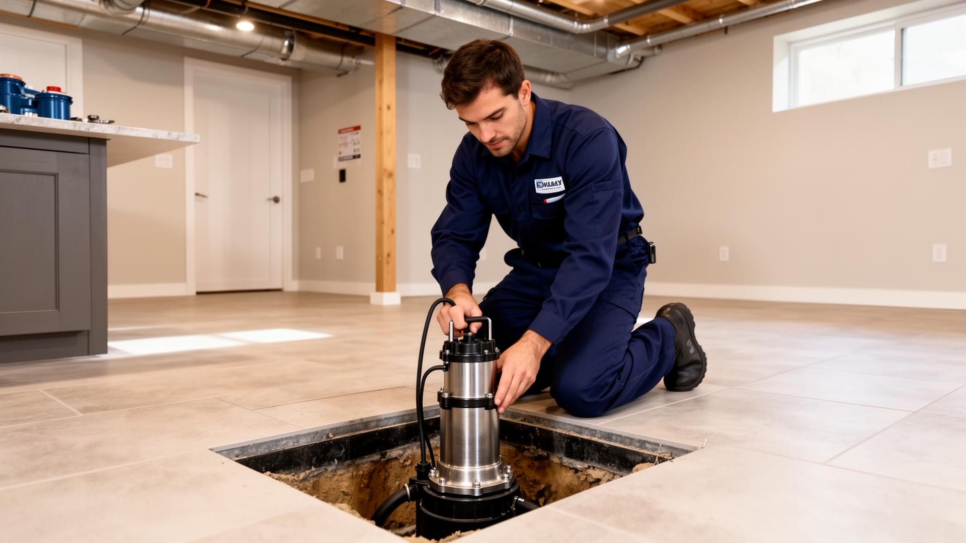 Sump Pump Services service by licensed plumber in Toronto and GTA